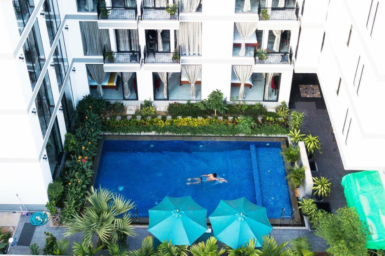 Central Blanche Residence Siem Reap Bagian luar foto