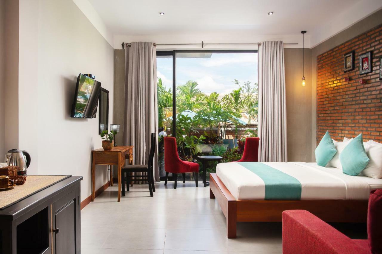 Central Blanche Residence Siem Reap Bagian luar foto