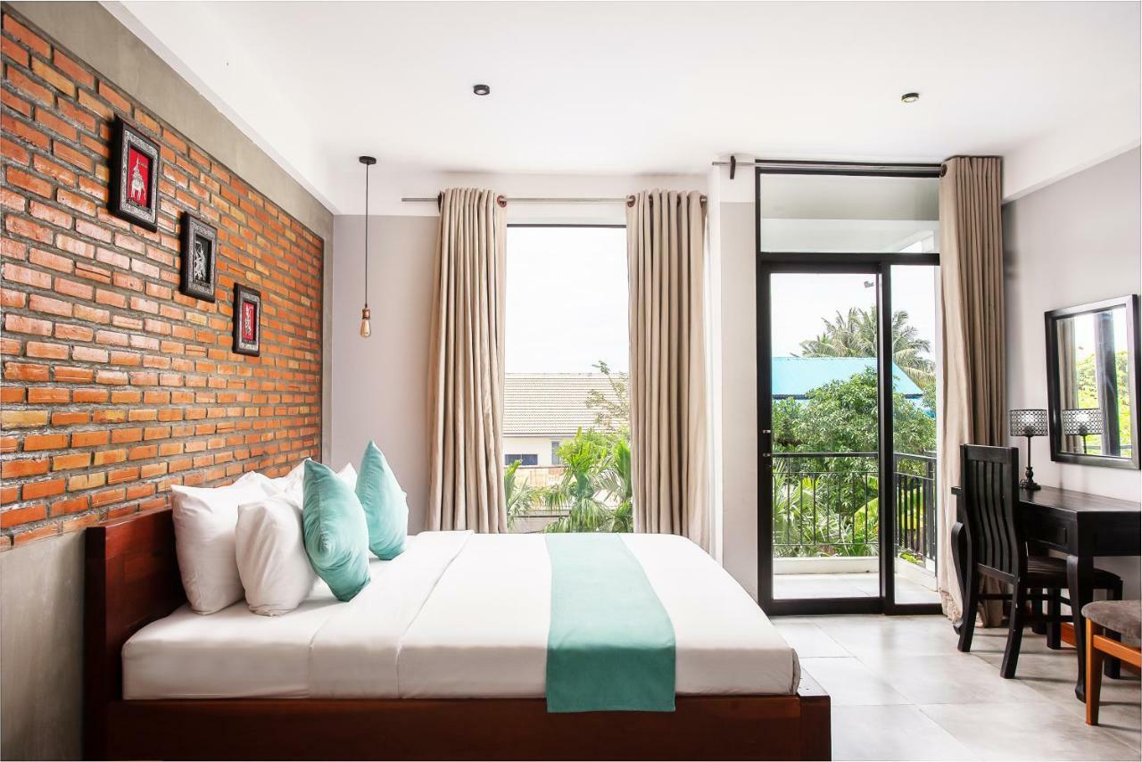 Central Blanche Residence Siem Reap Bagian luar foto