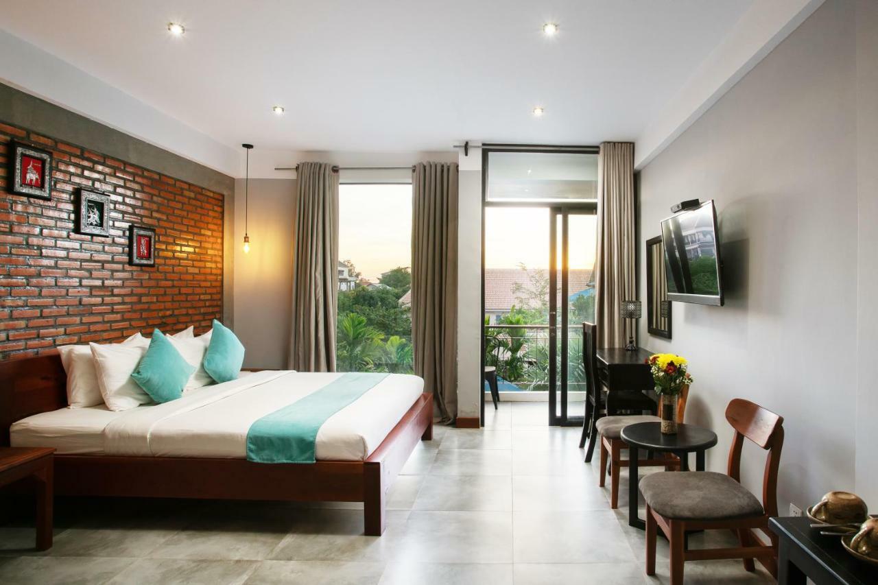 Central Blanche Residence Siem Reap Bagian luar foto