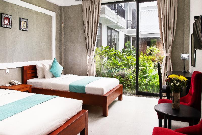 Central Blanche Residence Siem Reap Bagian luar foto