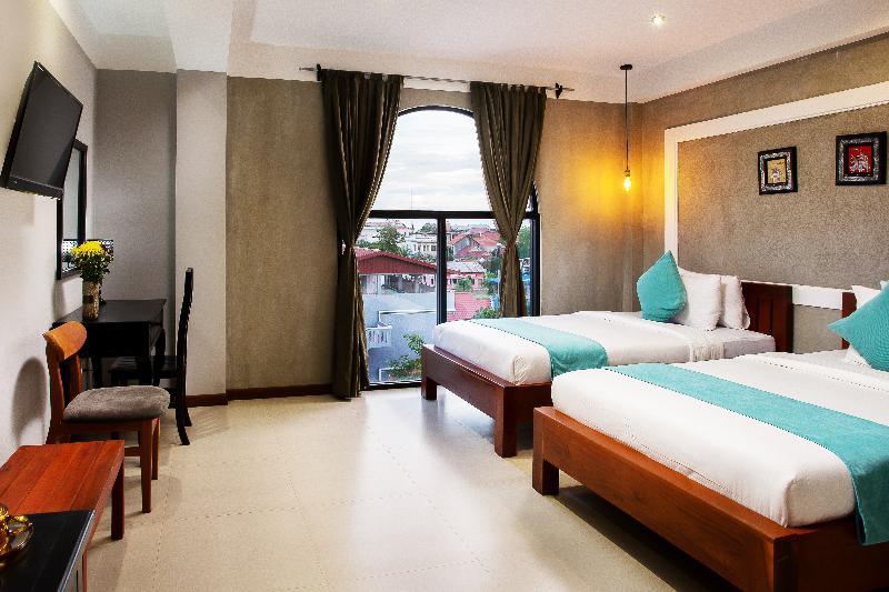 Central Blanche Residence Siem Reap Bagian luar foto