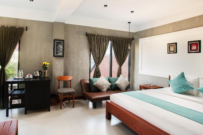 Central Blanche Residence Siem Reap Bagian luar foto