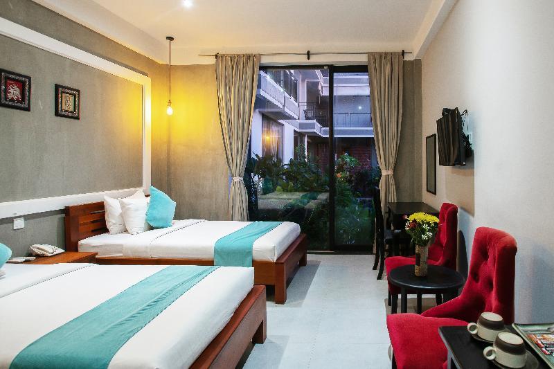 Central Blanche Residence Siem Reap Bagian luar foto